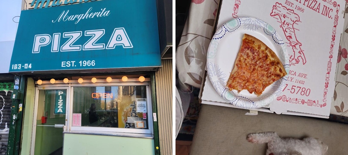 Margherita Pizza Menu